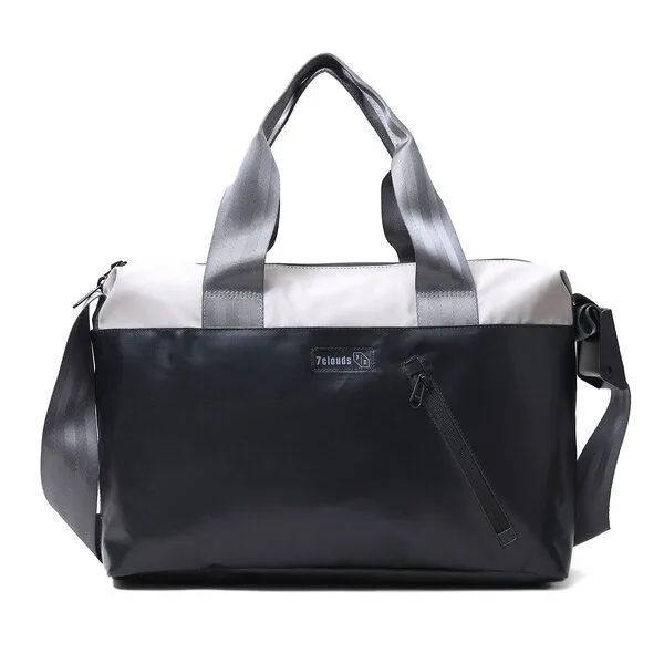 7clouds 7clouds Laptop Umhängetasche Erkan 7.1, Black-fog grey, – Produktbild 1 von 4