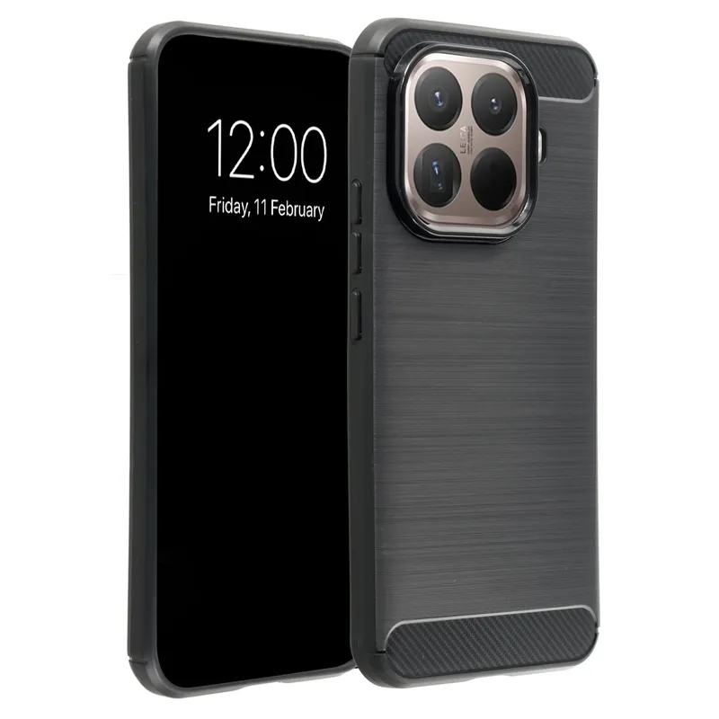 imoshion imoshion Brushed Back Cover für das Xiaomi 15T Pro, Schwarz, – Produktbild 1 von 1