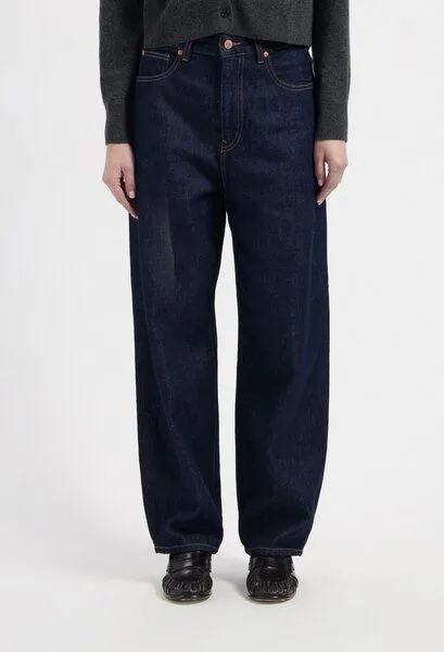 MUD Jeans MUD Jeans Damen Jeans "Brooke High Barrel - Dry", Blue, – Produktbild 3 von 3