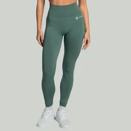 GymBeam OG1 STRIX Leggings für Frauen Seamless in Moss XS – Produktbild 1 von 1