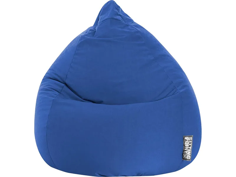 Sitzsack "easy XL", 70 x 110 cm, Dunkelblau, – Produktbild 1 von 1