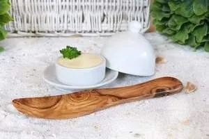 Olivenholz erleben Olivenholz erleben Buttermesser aus Olivenholz – Produktbild 3 von 4