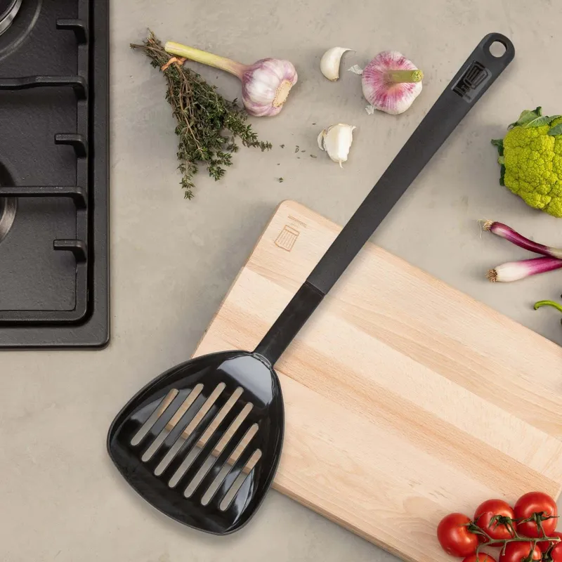 Chefkoch trifft Fackelmann Chefkoch trifft Fackelmann Abseihlöffel, 34cm – Produktbild 2 von 2