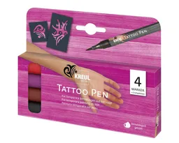 C.KREUL C.KREUL Marker KREUL Tattoo Pen 4er Set Tribals – Produktbild 1 von 1