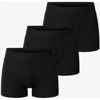 Bread Boxers Bread & Boxers 3-Pack Boxershorts BRIEF aus Bio-Baumwolle, Schwarz (black), – Produktbild 1 von 1