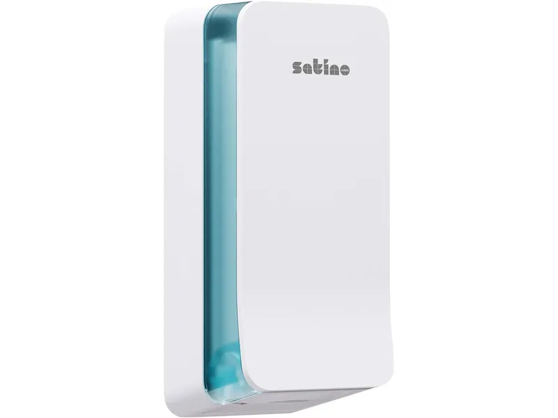 Satino Satino Toilettenpapier-Spender Einzelblatt "HYGINITY", Weiß, – Produktbild 1 von 1