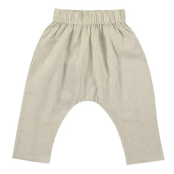 Pigeon by Organics for Kids Pigeon by Organics for Kids Kinderhose "Baggy pants seersucker", Green (grün), – Produktbild 1 von 1