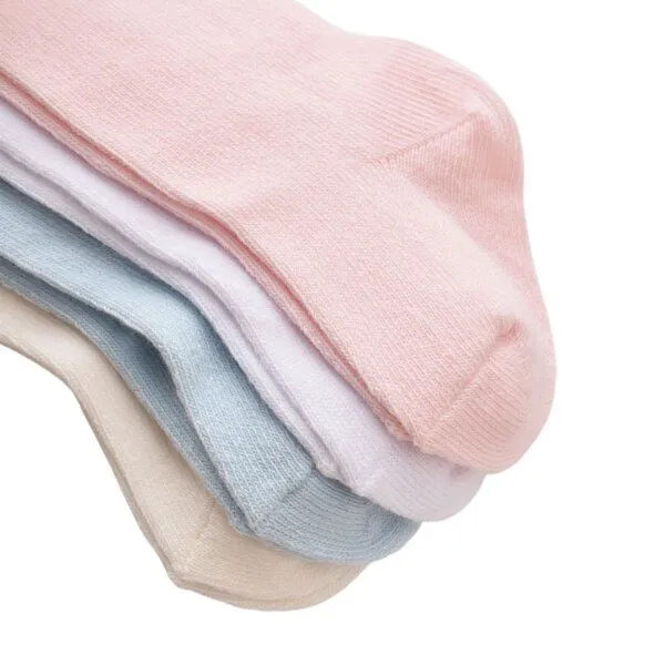 Biorganic Baby Strumpfhosen Basic GOTS Baumwolle biorganic, Weiß(weiß), – Produktbild 4 von 4
