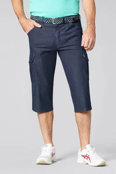 Meyer MEYER Denim Capri Bermuda, Blue, – Produktbild 1 von 4