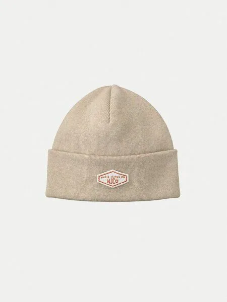 Nudie Jeans Nudie Jeans - Mütze Falksson Beanie, Beige (natur), – Produktbild 1 von 2