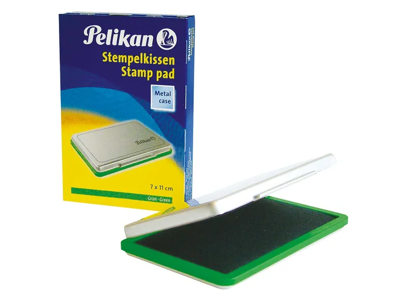 Pelikan Pelikan Stempelkissen, 7 x 11 cm, Größe 2, grün – Produktbild 2 von 3