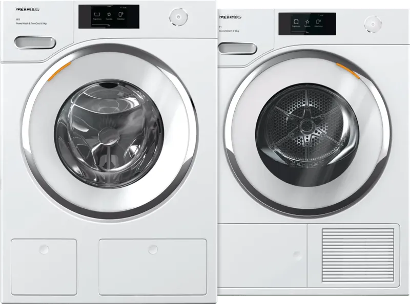 Miele Miele WWR 760 WPS PowerWash & TwinDos + TWR 780 WP Eco & Steam, Weiß, – Produktbild 1 von 1
