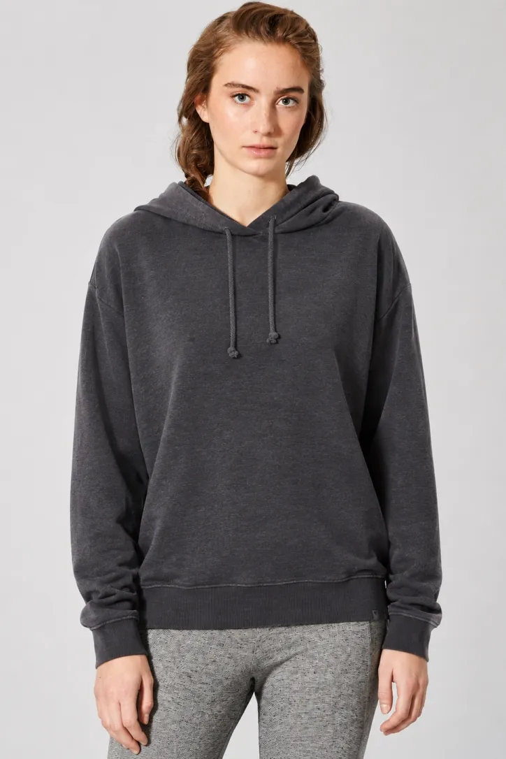 HempAge Hempage Damen vegan Bequemer Hoodie In Anthrazit, Grau, – Produktbild 2 von 2