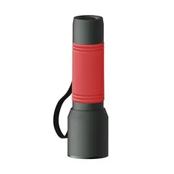 REEVES Taschenlampe REEVES-myFLASH 300, anthrazit/rot – Produktbild 1 von 1