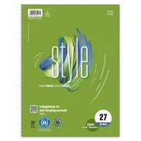 Staufen Staufen Collegeblock 'green' DIN A4 liniert, 80 Blatt, 70 g/m², Lineatur 27 – Produktbild 3 von 3