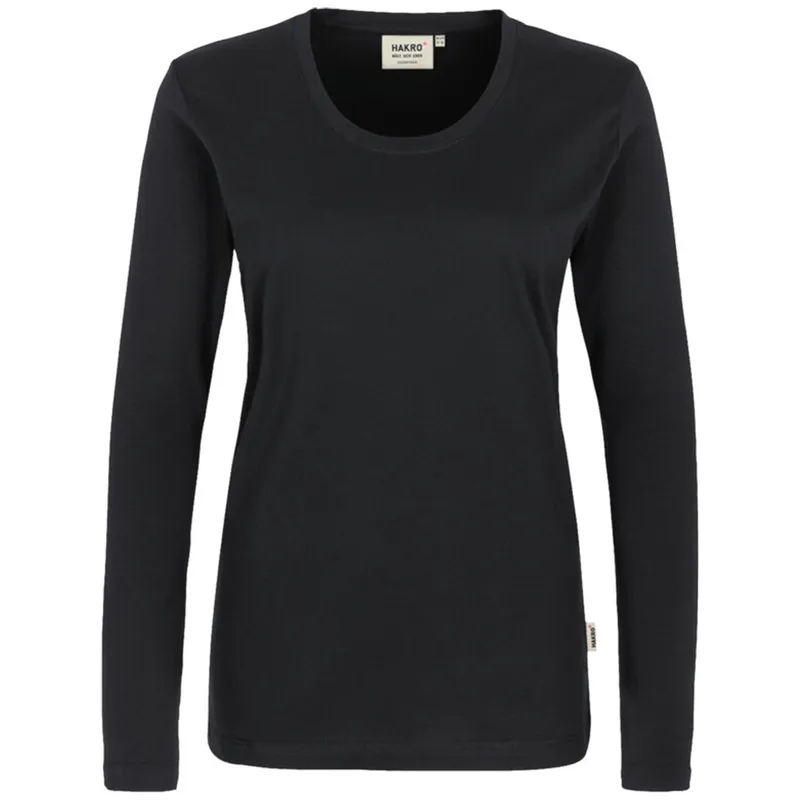 HAKRO HAKRO Hakro Damen Longsleeve Classic #178 Gr. XS schwarz – Produktbild 1 von 1