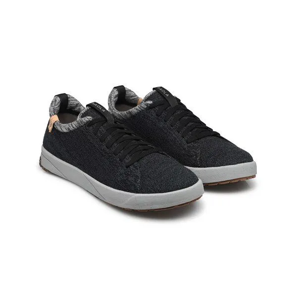 SAOLA SAOLA Sneaker aus Merinowolle Herren - Cannon Knit Men 2.0 Wool, Black - steel grey, – Produktbild 2 von 4
