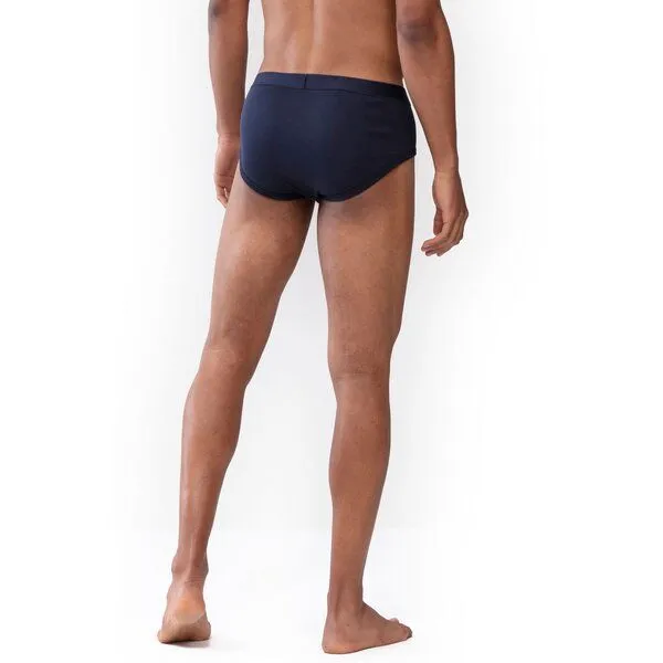 mey Mey Herren Slip Unterhose "Casual" Baumwolle, Blau, – Produktbild 2 von 2