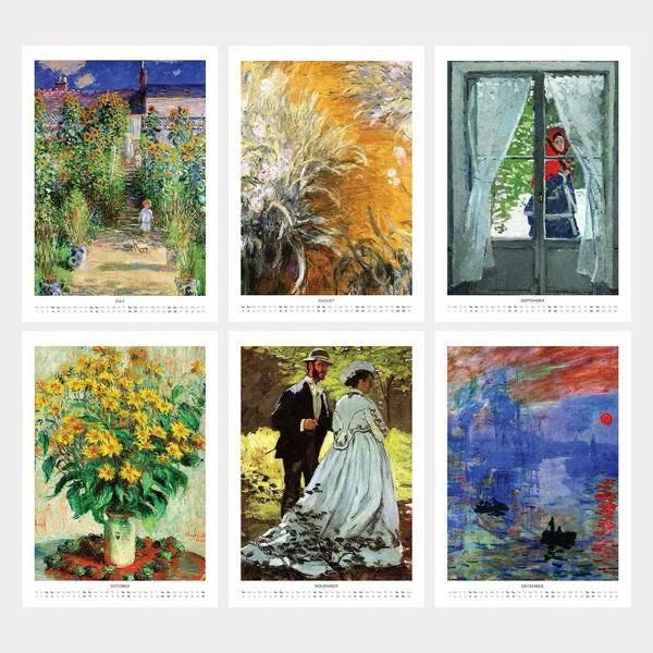 Photocircle Photocircle Claude Monet Kunstkalender 2027 – Produktbild 2 von 4
