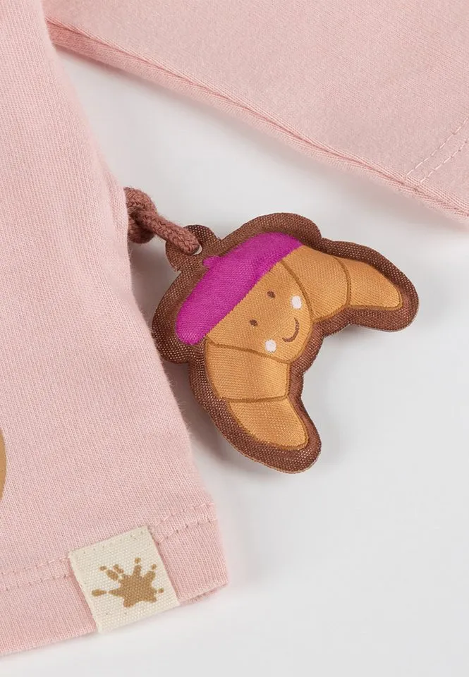 sigikid sigikid Langarmshirt Petit Croissant für Babys Mädchen (1-tlg), Rosa, – Produktbild 4 von 5