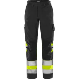 Fristads Berufshose hochsichtbar Klasse 1 für Frauen Fristads Green 2652 GPLU – Produktbild 1 von 1