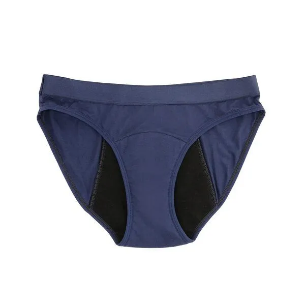 MYLILY MYLILY Periodenunterwäsche - Teens Slip, Schwarz, – Produktbild 1 von 2
