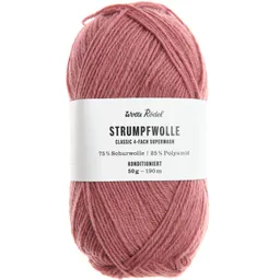 Wolle Rödel Wolle Rödel Strumpfwolle Classic 4fädig Altrosa – Produktbild 1 von 1
