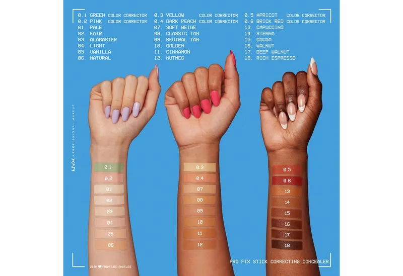 NYX PROFESSIONAL MAKEUP Concealer PRO FIX STICK CORRECTING CONCEALER, kaschiert Augenringe, Unreinheiten und Hyperpigmentierung, Rosa, – Produktbild 3 von 5