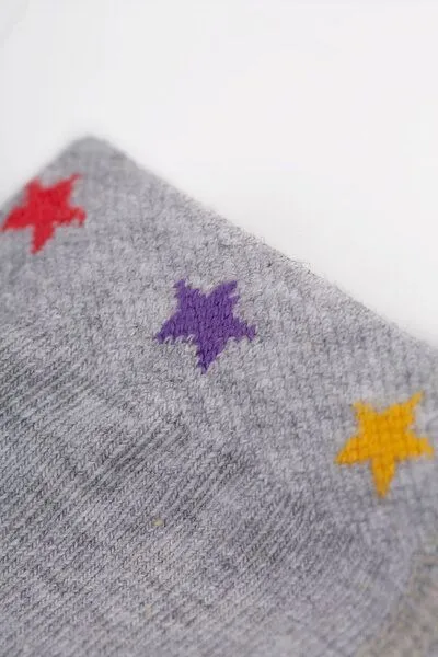 Frugi Frugi Strumpfhosen in Zweierpack in hellgrau und indigo – Produktbild 2 von 3