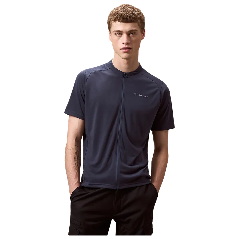 Endura Endura Loop Kurzarmtrikot, für Herren, Dunkelblau, – Produktbild 1 von 1