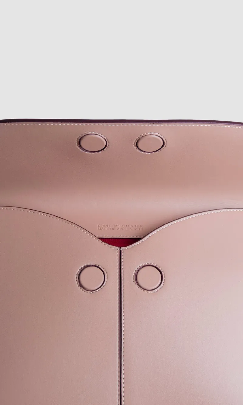 Prev Prev Herren vegan Laptoptasche Loyauté Rosy, Hell-pink, – Produktbild 2 von 2