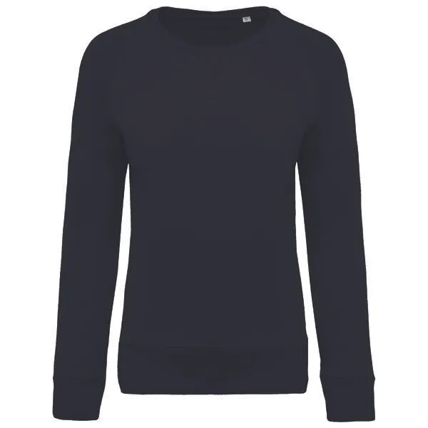 Greenspired Greenspired Damen Bio Raglan Sweatshirt 300g/m² XS - XXL, Schwarz, – Produktbild 1 von 1
