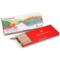 Stockmar Stockmar Buntstifte dreieckig 6 Stück + 1 – Produktbild 1 von 1