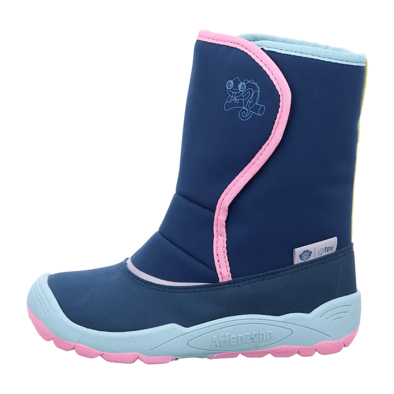 Affenzahn Affenzahn Schneestiefel Vegan Freezy Chamäleon für Kinder, blau, Größe 29 EU, Blau, – Produktbild 2 von 7
