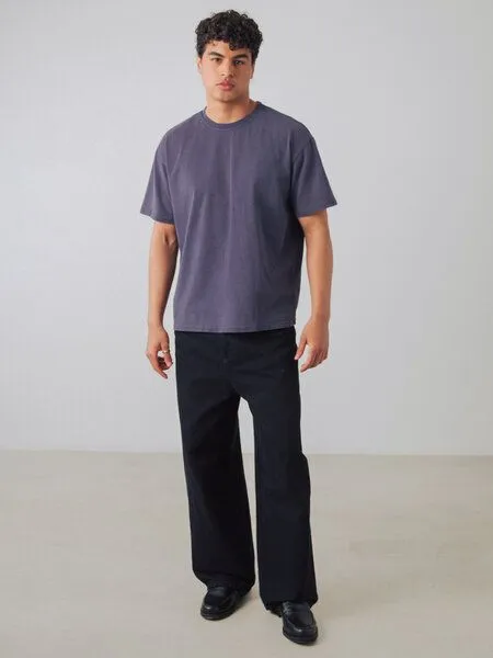 Honest Basics Honest Basics OG Shirt aus Bio- und recycelter Baumwolle, Indigo, – Produktbild 4 von 4