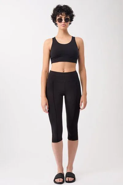 mandala Mandala Capri Pants, Black (schwarz), – Produktbild 1 von 3
