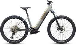 We Cycle Cube Reaction Hybrid ONE 720 Easy Entry 27.5' ' / 29' ' E-Bike MTB Pedelec pearlsilver/chrome 2027 S (162-169 cm) | E-Bikes – Produktbild 1 von 1