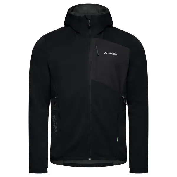 Vaude Fleece mit Kapuze und Reißverschluss VAUDE Monviso III, Noir, – Produktbild 1 von 1