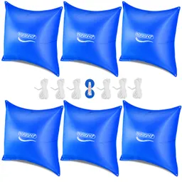 Casaria® Casaria monzana Poolkissen 6er-Set Blau 120x120cm -20°C – Produktbild 1 von 1