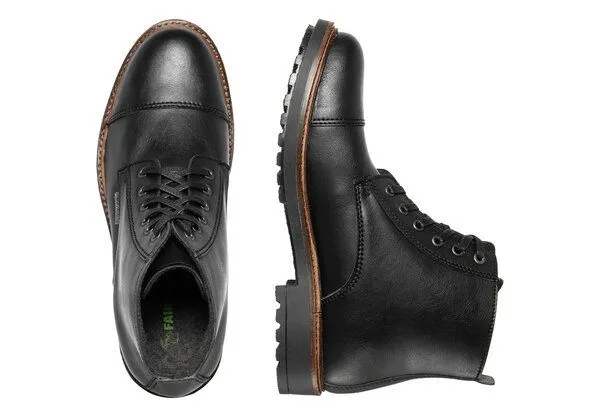 Fairticken Fairticken Vegane gefütterte Unisex Boots PERAL, Braun, – Produktbild 4 von 4