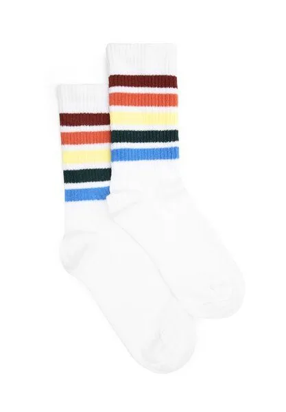 Natural Vibes Natural Vibes Weiss Socken Bio GOTS |Bunte Socken |Herren Damen Socken | – Produktbild 2 von 3