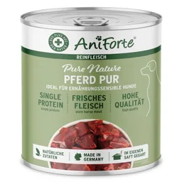 AniForte AniForte Nassfutter Pferd Pur 6x800 g – Produktbild 1 von 1