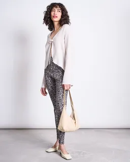 JAN N JUNE JAN 'N JUNE Damen vegan Leggings Leo Druck – Produktbild 1 von 1