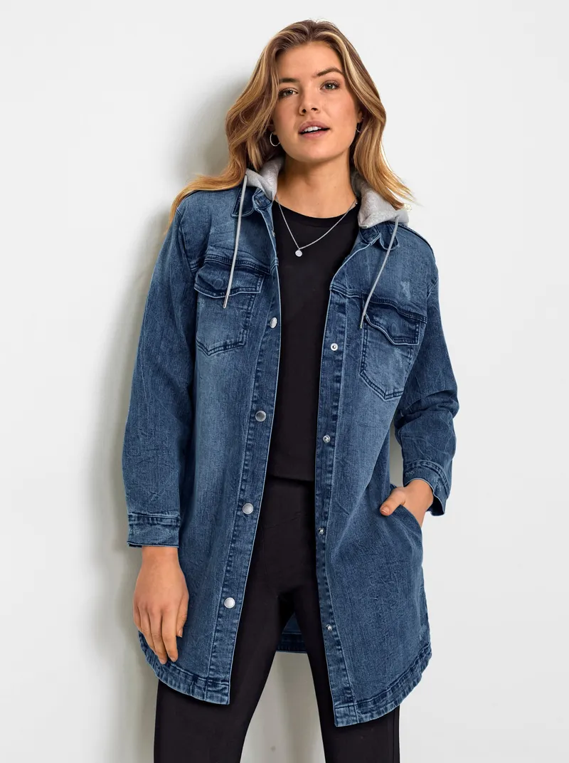 Witt Parka, Blue-stone-washed, – Produktbild 1 von 3