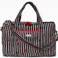 KIKOONI KIKOONI handgefertigte große Reisetasche " TRAVELER BAG ", "love edition" black, – Produktbild 1 von 1