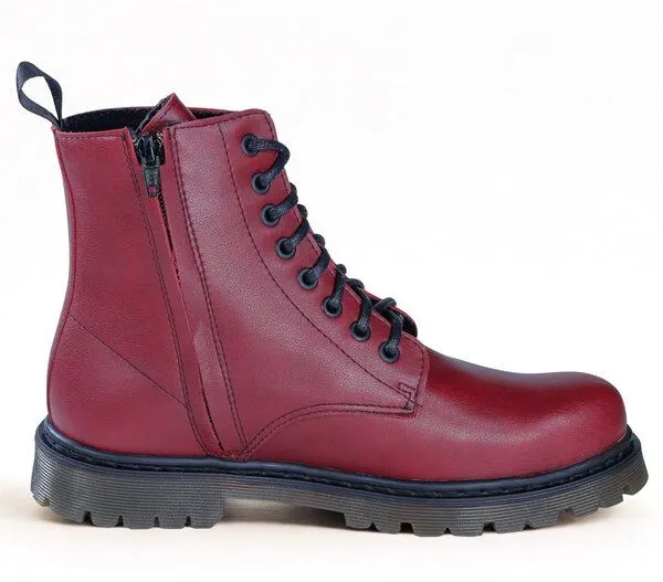 Fairticken Fairticken ALVORA All-Year Stiefel Unisex, Rot, – Produktbild 4 von 4