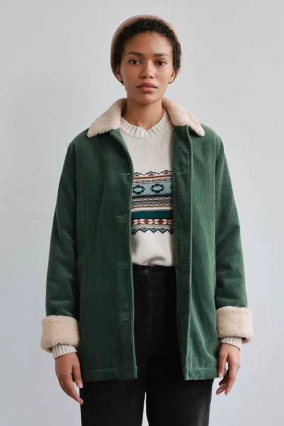 TWOTHIRDS TWOTHIRDS Damen vegan Jacke Russell Entengrün, Grün, – Produktbild 2 von 2
