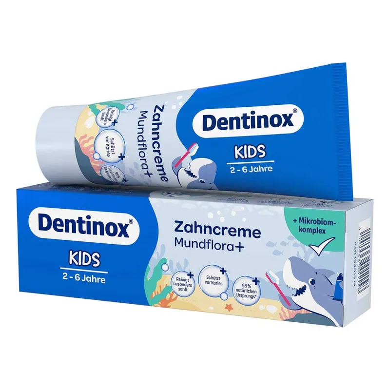 Dentinox Dentinox Zahncreme Mundflora+ Kids – Produktbild 1 von 1