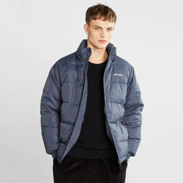 Dedicated DEDICATED Wasserdichte Pufferjacke aus recyceltem Polyester - Dundret, Blau (ombre blue), – Produktbild 2 von 4