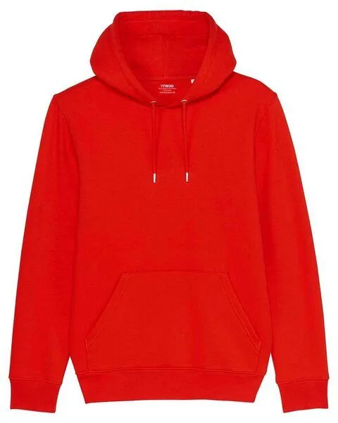YTWOO YTWOO Unisex Basic Hoodie mit Kängurutasche, Kapuzensweatshirt, Kapuzenpulli, Bright red, – Produktbild 1 von 4